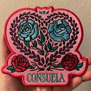 Consoles iron on patch